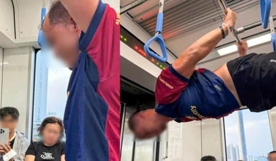 Xử lý người đàn ông hít xà đơn trên tuyến Metro số 1 ở TPHCM