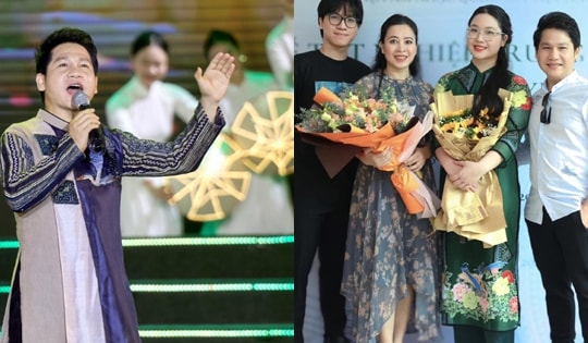 Nam ca sĩ dòng nhạc đỏ quê Thanh Hóa có cuộc sống đời thực bình yên bên vợ đẹp, con ngoan