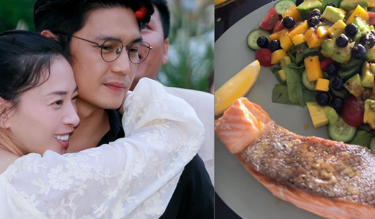 Bữa trưa đầy ắp collagen ông xã tẩm bổ cho Ngô Thanh Vân