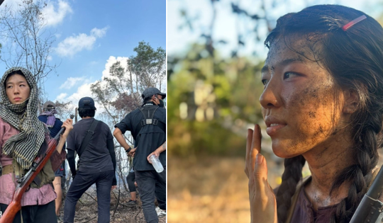 Ca sĩ Diễm Hằng Lamoon vai 'Út Khờ' bật mí về cảnh nóng trong 'Địa đạo'