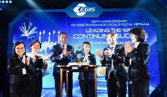EGIS Việt Nam tưng bừng kỷ niệm 25 năm: Tiên phong - vững bước thành công