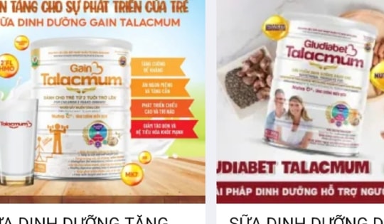 Sản phẩm sữa giả của Rance Pharma và Hacofood Group vẫn bán trên sàn thương mại điện tử