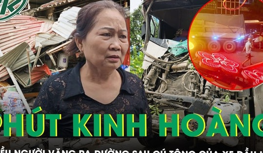 Nhân chứng kể phút kinh hoàng sau cú tông của xe đầu kéo: 'Rầm một cái, nhiều người văng ra đường'