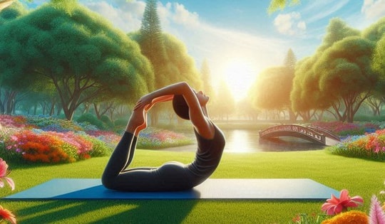 8 tư thế yoga tăng cường sức khỏe khi trời nắng nóng