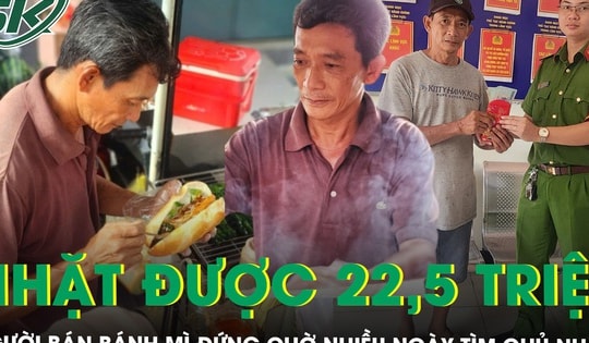 Nhặt được bao lì xì 22,5 triệu, người bán bánh mì ở vỉa hè đứng chờ nhiều ngày để tìm chủ nhân