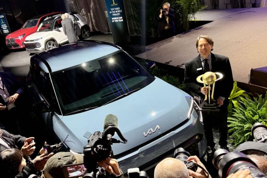 Xe điện áp đảo Giải thưởng Ô tô thế giới 2025