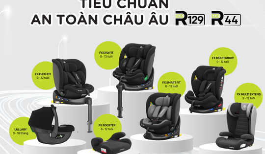 Ra mắt Reebaby - Thương hiệu ghế ngồi ôtô đa tính năng, chuẩn an toàn Châu Âu