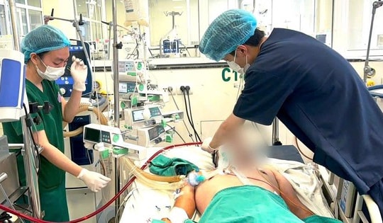 Nhiều người lớn mắc sởi chuyển nặng, phải can thiệp thở máy