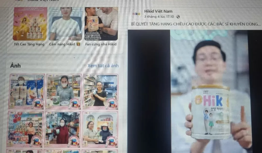 Sữa Nutri Brain IQ có công dụng chữa tự kỷ, sữa Hikid quảng cáo '100g Hikid bằng 20 lít sữa tươi', Bộ Y tế yêu cầu kiểm tra