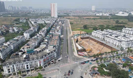 Đường 750 tỷ nối 2 quận Hà Nội chuẩn bị thông xe dịp 30/4