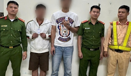 Tóm gọn tài xế dương tính ma túy bỏ chạy bất thành