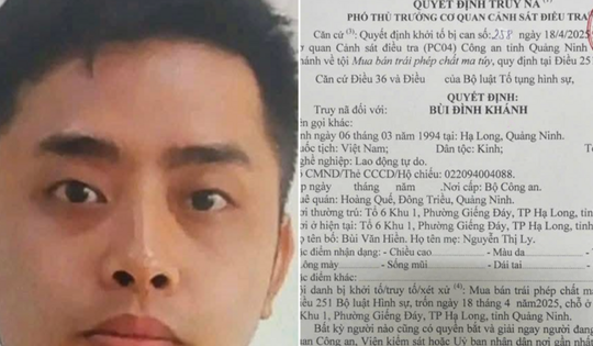 Công an Phú Thọ cảnh báo người dân về đối tượng truy nã Bùi Đình Khánh có khả năng đang ở địa bàn