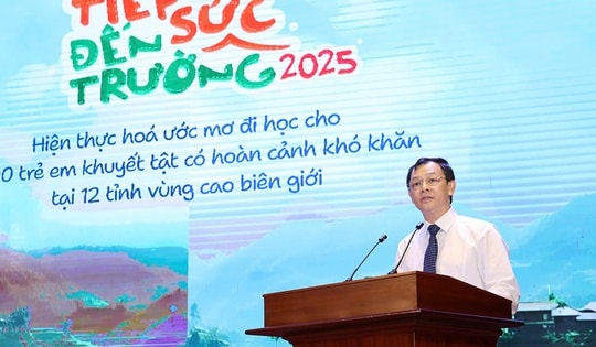 Thứ trưởng Nguyễn Tri Thức: Ngành Y tế rất tích cực thực hiện công tác chăm sóc sức khỏe trẻ em khuyết tật