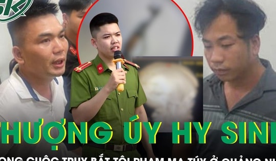 Thượng úy Công an Quảng Ninh anh dũng hy sinh trong cuộc truy bắt, triệt phá đường dây ma túy nguy hiểm