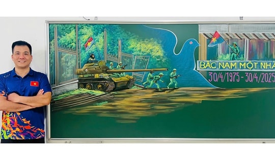 Không dạy Lịch sử, thầy giáo Mỹ thuật đã 'đánh thức' tinh thần dân tộc bằng điều này