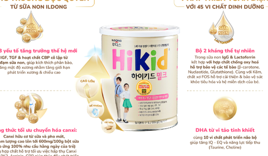 Nhà phân phối sữa Hikid quảng cáo quá đà nhận lỗi vì "gây hiểu lầm"