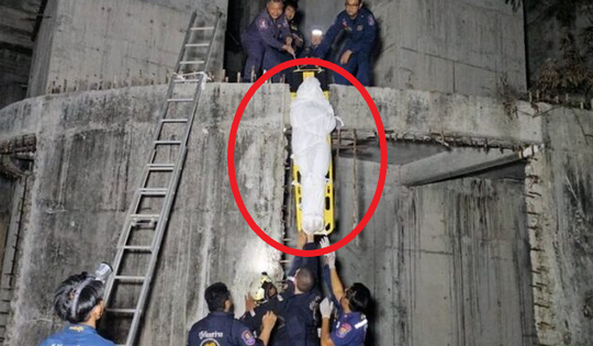 2 người đàn ông mò vào chung cư bỏ hoang để ăn trộm, đến tối 1 người bất ngờ được phát hiện đã tử vong