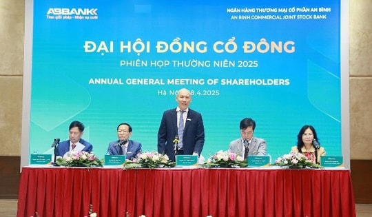 Đại hội đồng cổ đông ABBANK năm 2025: Kế hoạch lợi nhuận trước thuế 2025 đạt 1.800 tỷ đồng, tập trung thực thi chiến lược phát triển bền vững
