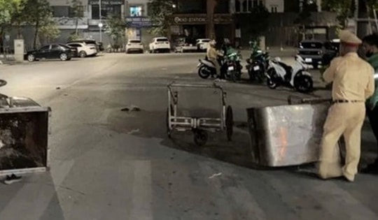 Truy tìm lái xe máy đâm tử vong nữ công nhân môi trường