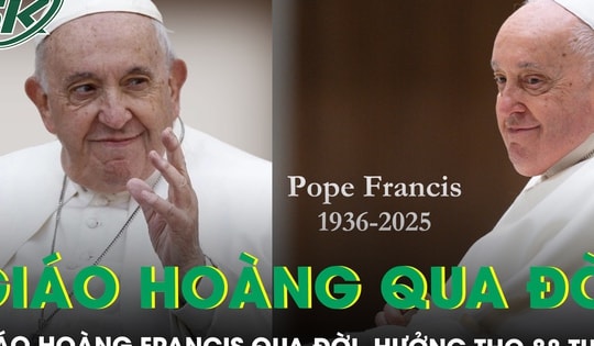 Giáo hoàng Francis qua đời, hưởng thọ 88 tuổi