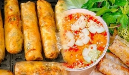 Cách rán nem giòn tan bằng nồi chiên không dầu và cách chọn bánh đa nem ngon