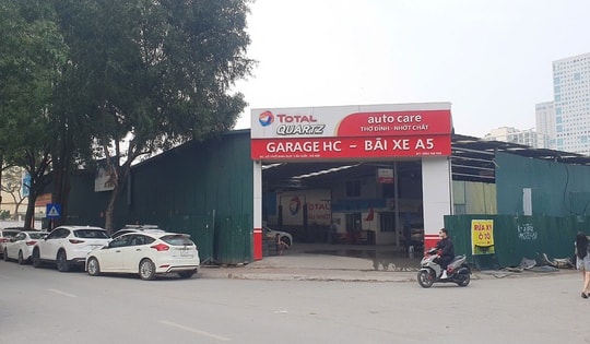 Hà Nội: 'Đất vàng' ở KĐT Nam Trung Yên vẫn bị chiếm dụng làm nơi kinh doanh trái phép