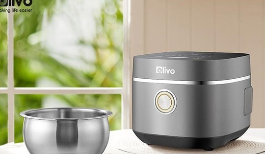 Olivo ra mắt nồi cơm điện lòng inox 304 an toàn cho sức khỏe