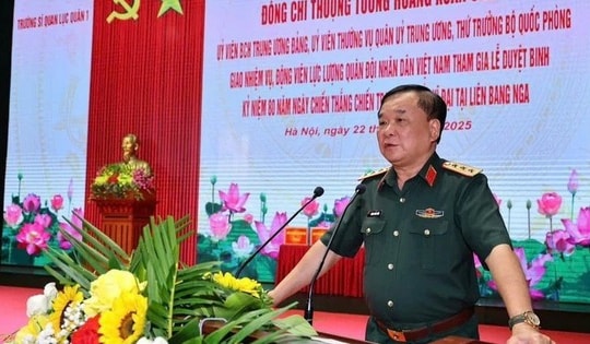 Giao nhiệm vụ cho lực lượng Quân đội tham gia Lễ duyệt binh tại Liên bang Nga
