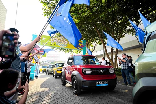 400 xe VF 3 đến tay người dùng Indonesia sau 2 tháng mở bán