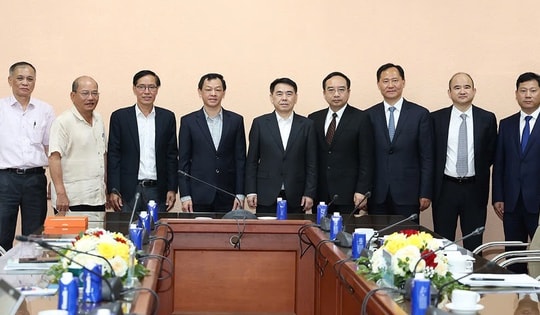 Thứ trưởng Nguyễn Tri Thức tiếp đoàn công tác tỉnh Hồ Nam, Trung Quốc