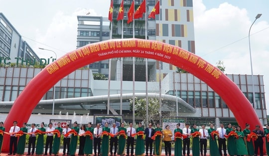 Khánh thành bệnh viện gần 2.000 tỷ hiện đại bậc nhất khu vực Đông Bắc TPHCM