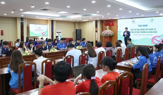 'Giới trẻ nói không với thuốc lá để bảo vệ sức khoẻ và môi trường'