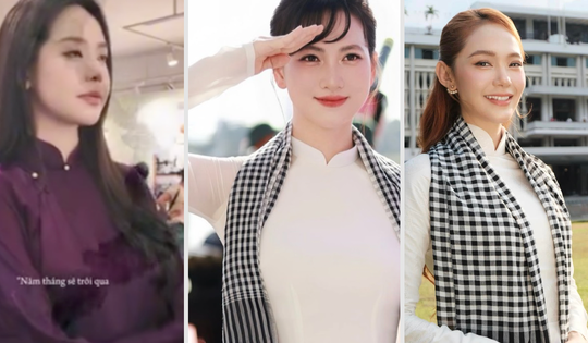 Minh Hằng và nàng hậu quê Đà Nẵng gây ấn tượng mạnh khi 'bắt trend' Yêu Việt Nam