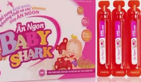 Phát hiện đường dây sản xuất thực phẩm bảo vệ sức khoẻ giả dành cho trẻ em