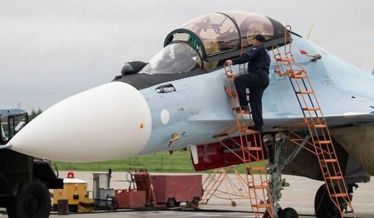 Ukaine nói Su-30SM trị giá 50 triệu đô của Nga bị thiêu rụi