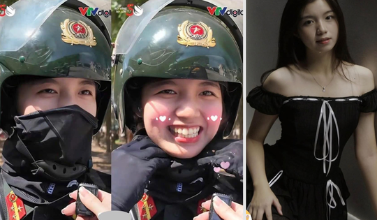Chân dung chiến sĩ khối nữ Cảnh sát Đặc nhiệm xuất hiện 5 giây khiến mạng xã hội 'dậy sóng'