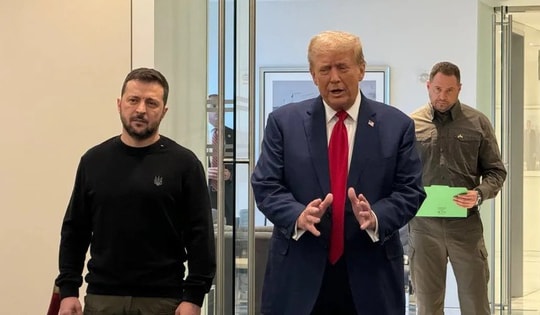 Thông tin về cuộc thảo luận 'rất hiệu quả' của hai Tổng thống Trump và Zelensky tại Rome