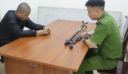 Bắt ổ nhóm táo tợn dùng hung khí cướp, trộm tài sản