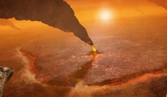 Một hành tinh của hệ Mặt Trời được xác định 'còn sống'