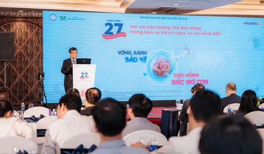 Mỗi năm bệnh RSV gây ra hơn 3 triệu ca nhập viện, gần 60.000 ca tử vong ở trẻ dưới 5 tuổi