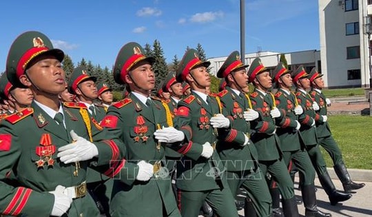 80 năm Chiến thắng phát xít: Vững bước chân Bộ đội Cụ Hồ trên Quảng trường Đỏ