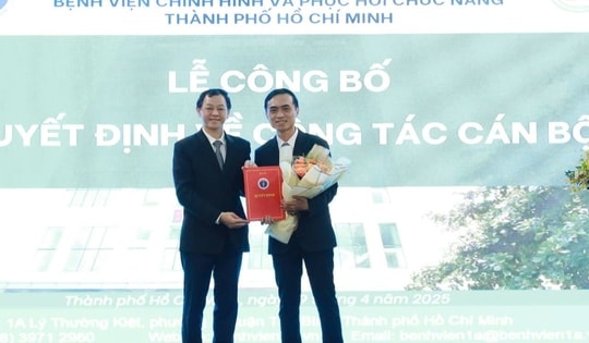 Bộ Y tế bổ nhiệm lãnh đạo Bệnh viện Chỉnh hình & Phục hồi chức năng TPHCM