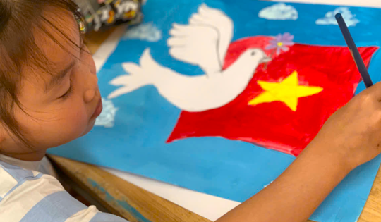 50 năm Ngày Giải phóng miền Nam, thống nhất đất nước qua góc nhìn nghệ thuật của học sinh