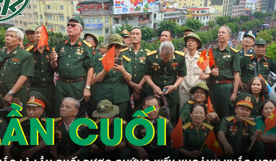 Tâm sự của các cựu chiến binh: 'Chắc đây là lần cuối tôi được chứng kiến khoảnh khắc này'