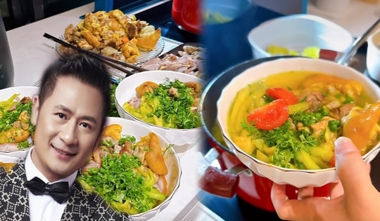 Nghỉ lễ, học Bằng Kiều nấu 'bún chửi' chuẩn vị Hà Nội