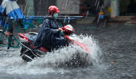 Miền Bắc mưa xối xả do không khí lạnh tăng cường cuối mùa