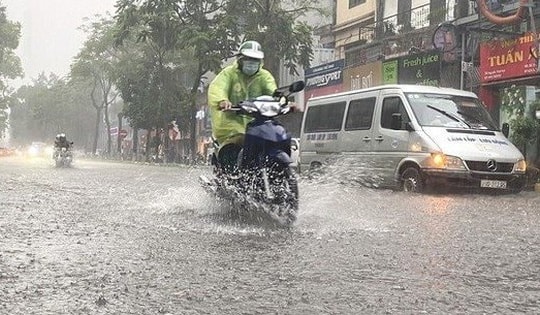 Diễn biến đợt mưa dông lớn sắp tới ở miền Bắc