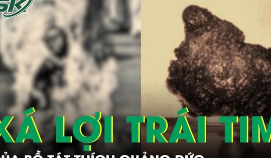 Không nhận cúng dường của người chiêm bái Xá lợi Trái tim Bồ tát Thích Quảng Đức