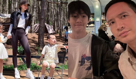 Con trai Hồ Ngọc Hà - Cường Đô la được Kim Lý đưa sang nước ngoài tìm trường mới