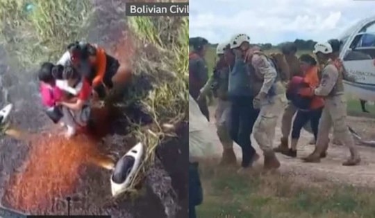 Máy bay hạ cánh khẩn xuống đầm đầy cá sấu, 5 người cố cầm cự suốt 36 giờ